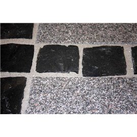 Chaussesten Earl Black (Sort) Halve 9 x 9 x 4-6 cm 2