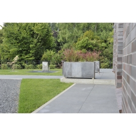 TrendLine Fliser 60,5x60,5x4 cm Sort flammet 2