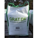 Granitskærver Lysgrå 11/16 mm - Big Bag ca. 1000 kg