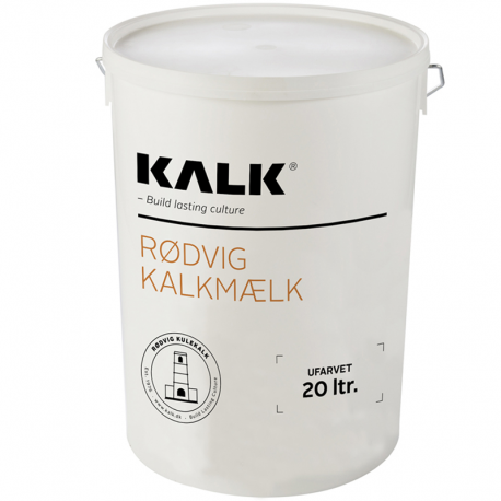 Rødvig Kalkmælk - 20 liter Spand