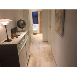 Travertin Suprem Fliser 30,5 x 30,5 x 1,2 cm - spartlet & slebet - Vein cut 2