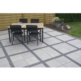 Betonbrosten/Kopsten 10x10x8 cm - Sort/Antracit