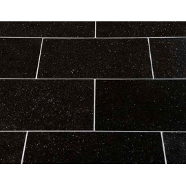 Black Galaxy Poleret Granitfliser 30,5x61x1 cm - overflade m/fas