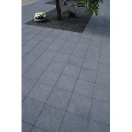 IBF Skiferpræg 30x30x6 cm - Sort/Antracit 2