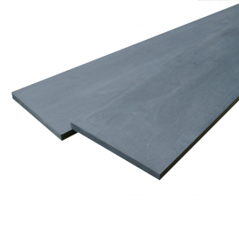 Porto Sålbænke Sort Skifer - Skifer slebet - 155 x 20 x 1,2 cm