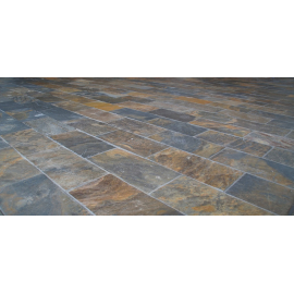 Skifer Fliser Sumie (Flerfarvet) - 30x60x0,9-1,3 cm