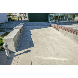 IBF Palæserien fliser 80x80x10 cm Grå 2