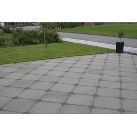 IBF SquareLine fliser 50x50x6 cm Grå 2