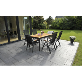 TrendLine Fliser 40,5x80,5x4 cm Grafitgrå flammet 2