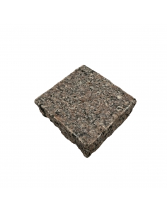 Chaussesten Rød Nordland Halve 9 x 9 x 4-6 cm - i kasse m. 1000 stk