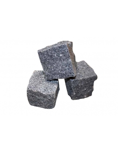 Chaussesten Earl Blue (Mørk Grå) Hele 9 x 9 x 8 cm - i kasse m. 600 stk