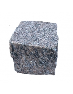 Chaussesten Rød Nordland Hele 9 x 9 x 8 cm - i kasse m. 600 stk