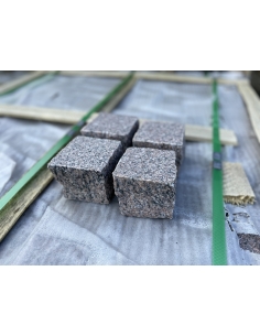 Chaussesten Rød Nordland Hele 9 x 9 x 8 cm 2