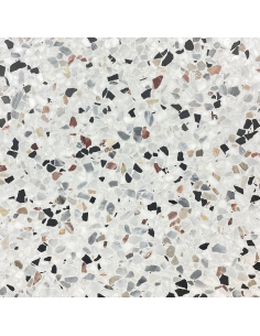 Terrazzo Fliser Skagen 40x40x1,5 cm - Slebet overflade