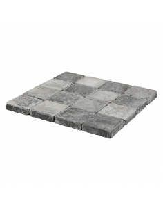 Holmegaardsten 28x28x7 cm - Kvadrat stor - Gråmix 2