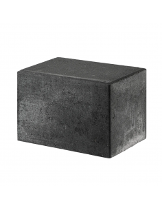Bondesten 14x21x14 cm - Kantblokke - Sort/Antracit