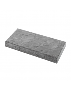 IBF Skiferpræg 30x60x6 cm - Grå