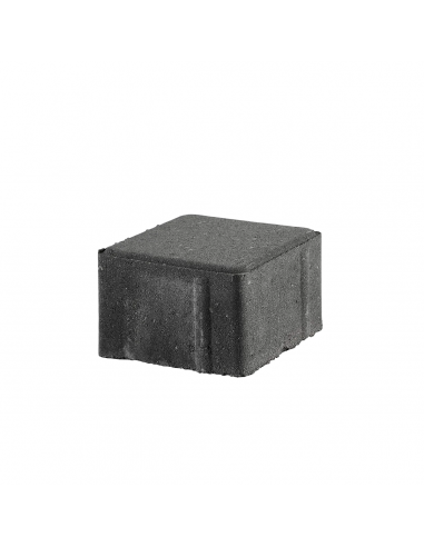 IBF SquareLine fliser (Kopsten) 10x10x6 cm Sort/Antracit