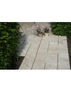 Struktur Fliser 30x60x4 cm Lys sand 2