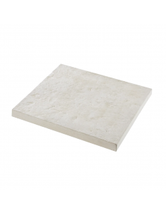 Struktur Fliser 60x60x4 cm Lys sand