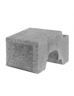 Danblokke 25x33x17 cm Grå