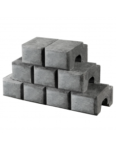 Danblokke 25x33x17 cm Sort / Antracit 2