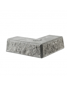 Danblokke Eksklusiv Bx26,8x17 cm - Hjørne Type 1 - Grå