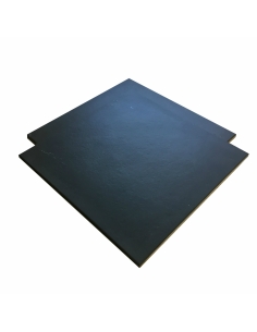 Rio Brasil Black - Finkløvet 60x60x1 cm