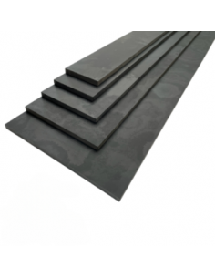 Rio Sålbænke Sort Skifer - savet kanter - Skifer slebet - 133x13x1,5 cm 2