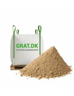Flisesand, Afrettersand, Afrettergrus 0-4 mm - Big Bag ca. 500 kg